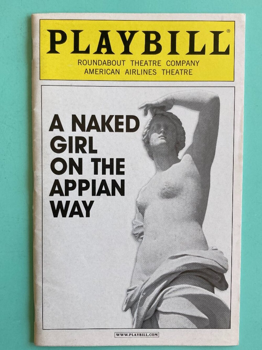 Cast Signed Playbill A Naked Girl on the Appian Way Matthew Morrison AnnGuilbert